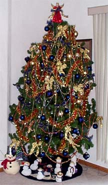 Tree in Living Room