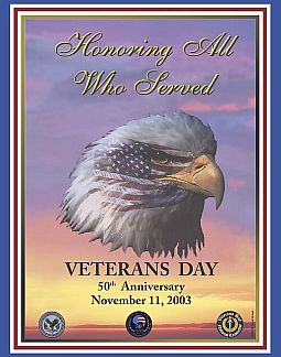Veterans Day Poster 2003