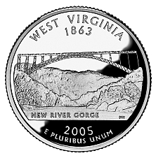 West Virginia State Quarter